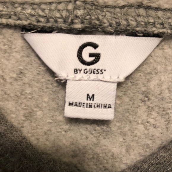 G by Guess Sequin Lip Hoodie - Picture 2 of 4